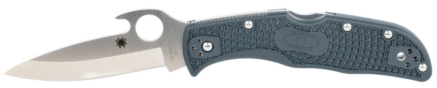 Spyderco Endela, Spy C243pgyw   Endela Gry Frn Pln