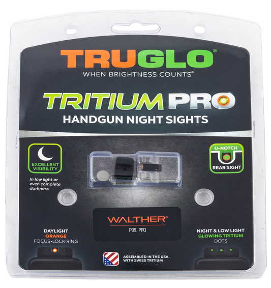 Truglo Tritium Pro, Tru Tg-tg231w1c  Trit Pro Walt Ppq Set Orn