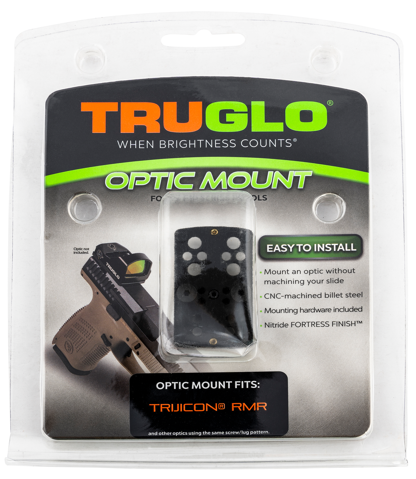 Truglo , Tru Tg-tg8950c2  Mnt Sld Optic Czp10 Rmr