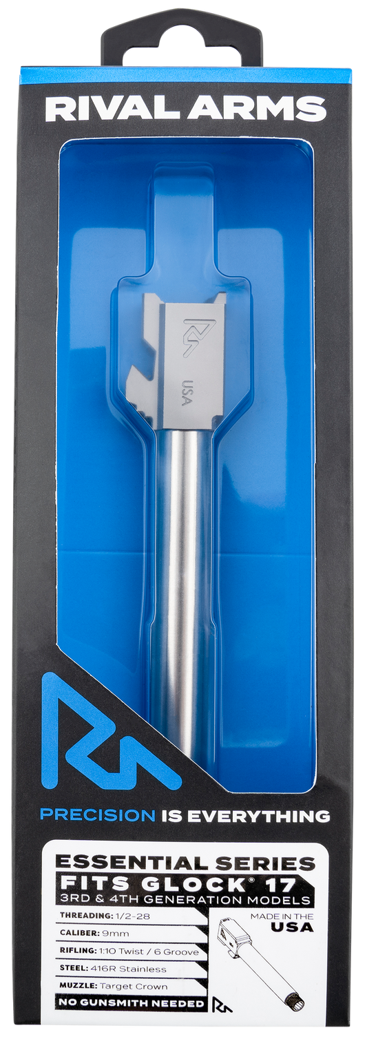 Rival Arms Essential, Rival Ra-ra22g102d Brl Glock17 Gen3 4 V2 Thrd Ss