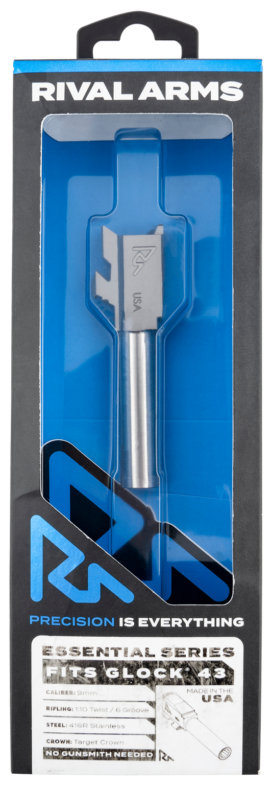 Rival Arms Essential, Rival Ra-ra22g301d Brl Glock43 43x V2 Ss