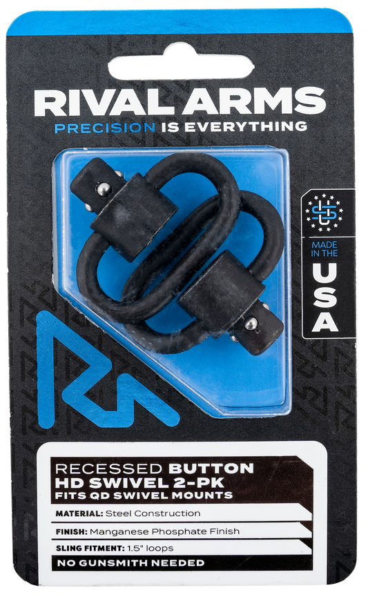 Rival Arms Hd Swivel Set, Rival Ra-ra92s2a Quick Detach Fl Swivel Set