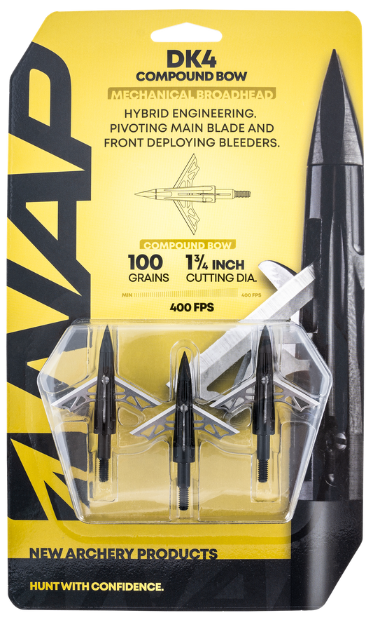 Nap Dk4, Nap Nap-60-dk100  Dk4 100 Broadhead     3pk