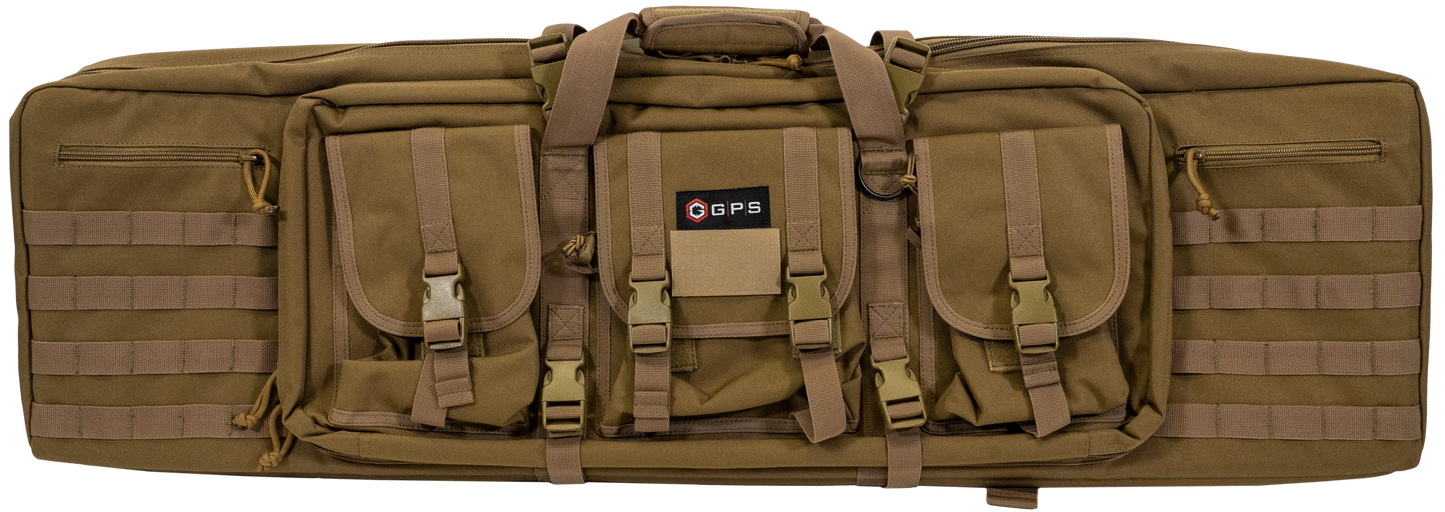 G*outdoors Double Rifle Case, Gps Drc42-fde 42" - Double Rifle Case (fde)