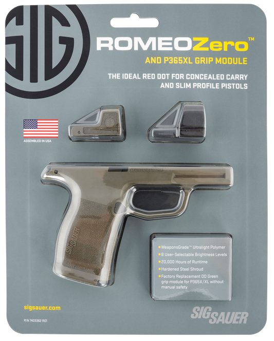 Sig Sauer Electro-optics Romeozero, Sig Sorg0605  Romeozero Od Green Grip Mod Kit 6moa