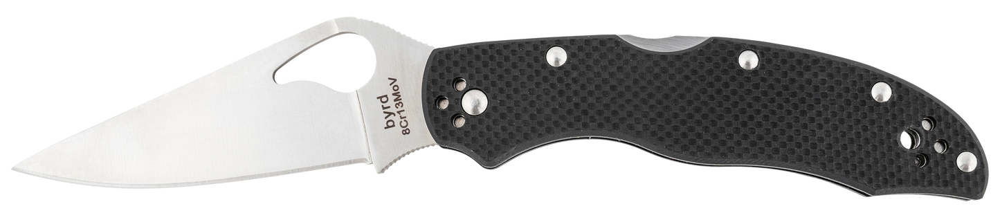 Spyderco Byrd, Spy By01gp2    Harrier2 G10 Blk Pln