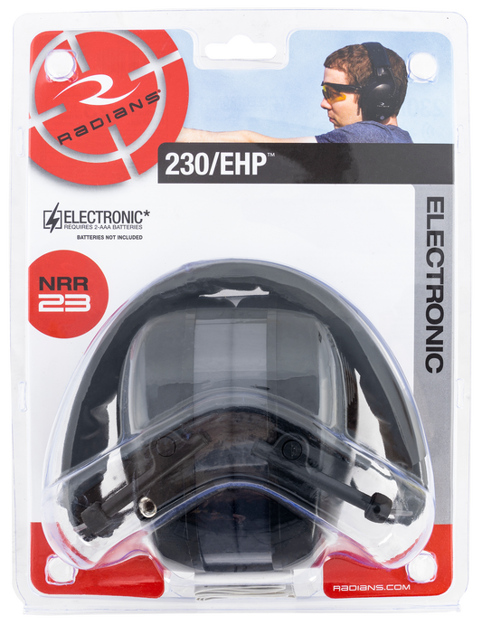 Radians 230-ehp, Rad 230-ehp   230-ehp Elec Muff Blk