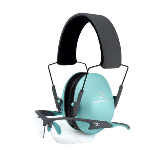 Radians G4 Junior, Rad Ls0820ckcs Lowset Muff/glasses Aqua