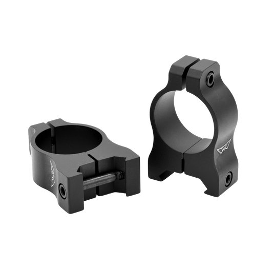 Warne Vapor, Warne V401m     Vapor 1 Inch  Medium Matte Rings