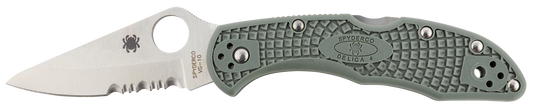 Spyderco Delica 4, Spy C11psfg    Delica Flt Grnd Foliage Grn