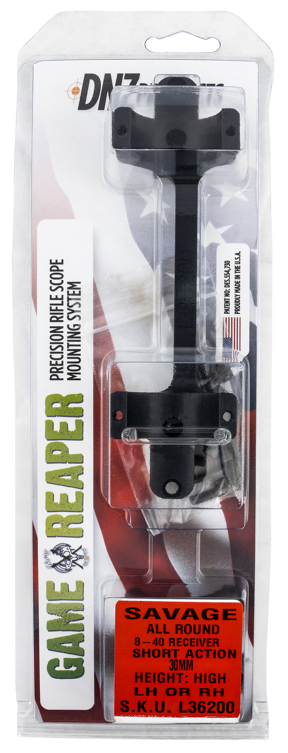 Dnz Game Reaper, Dnz L36200   Sav Round       Sa Hi  Mt 8-40   30mm