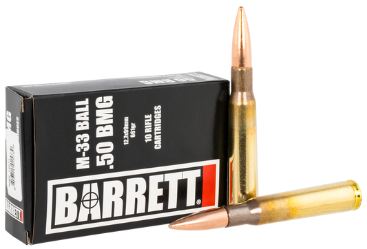 Barrett Rifle, Barr 14671 50bmg Barrett Headstamp M33 Ball 10/25