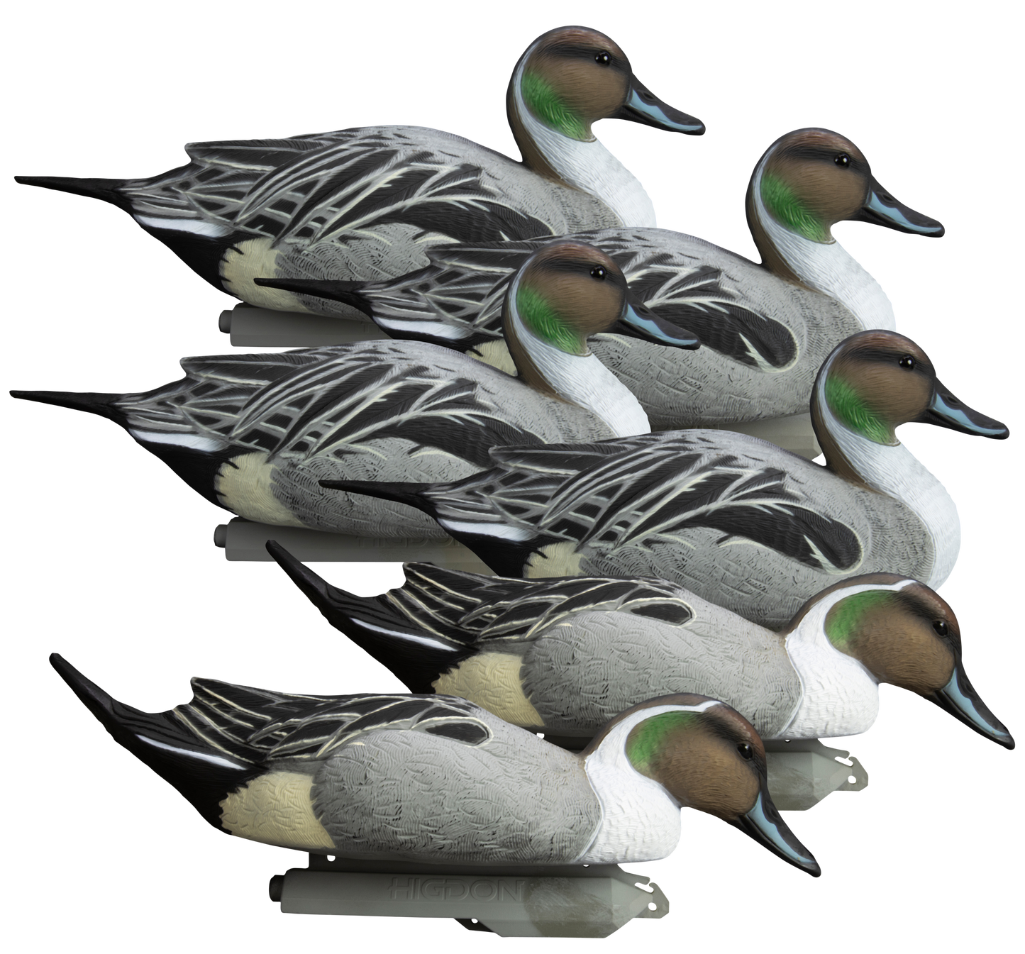 Higdon Decoys Battleship, Higdon 16544 Battleship Pintail Foam Fill     6pk