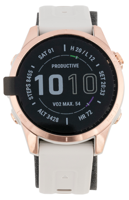 Garmin Fenix 7s, Garmin 010-02539-10 Fenix 7s Slr Rse Gld W/lghtsnd