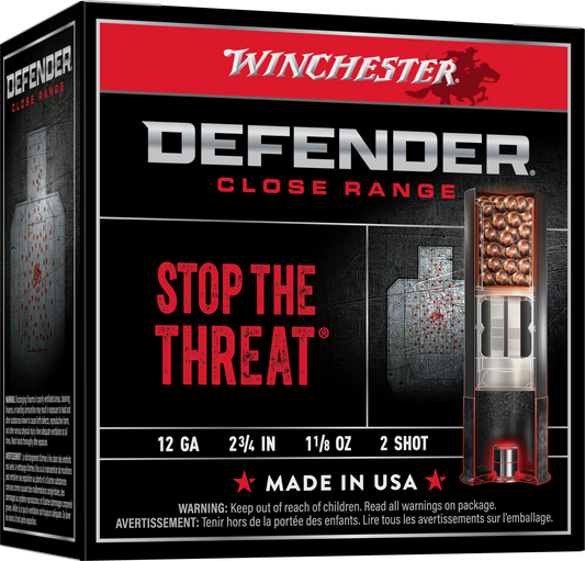 Winchester Ammo Defender, Win S122pd25   Defender 12   Lead 11/8       25/10