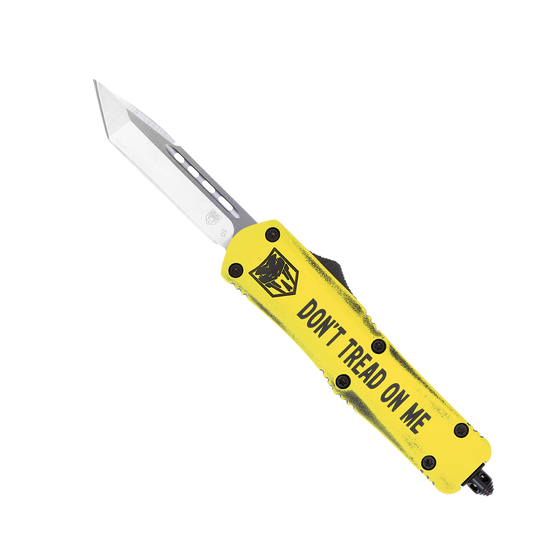 Cobra Tec Knives Llc Don't Tread On Me, Cobra Mdtomfs-3tns   Med Fs-3 Tanto Dont Tread