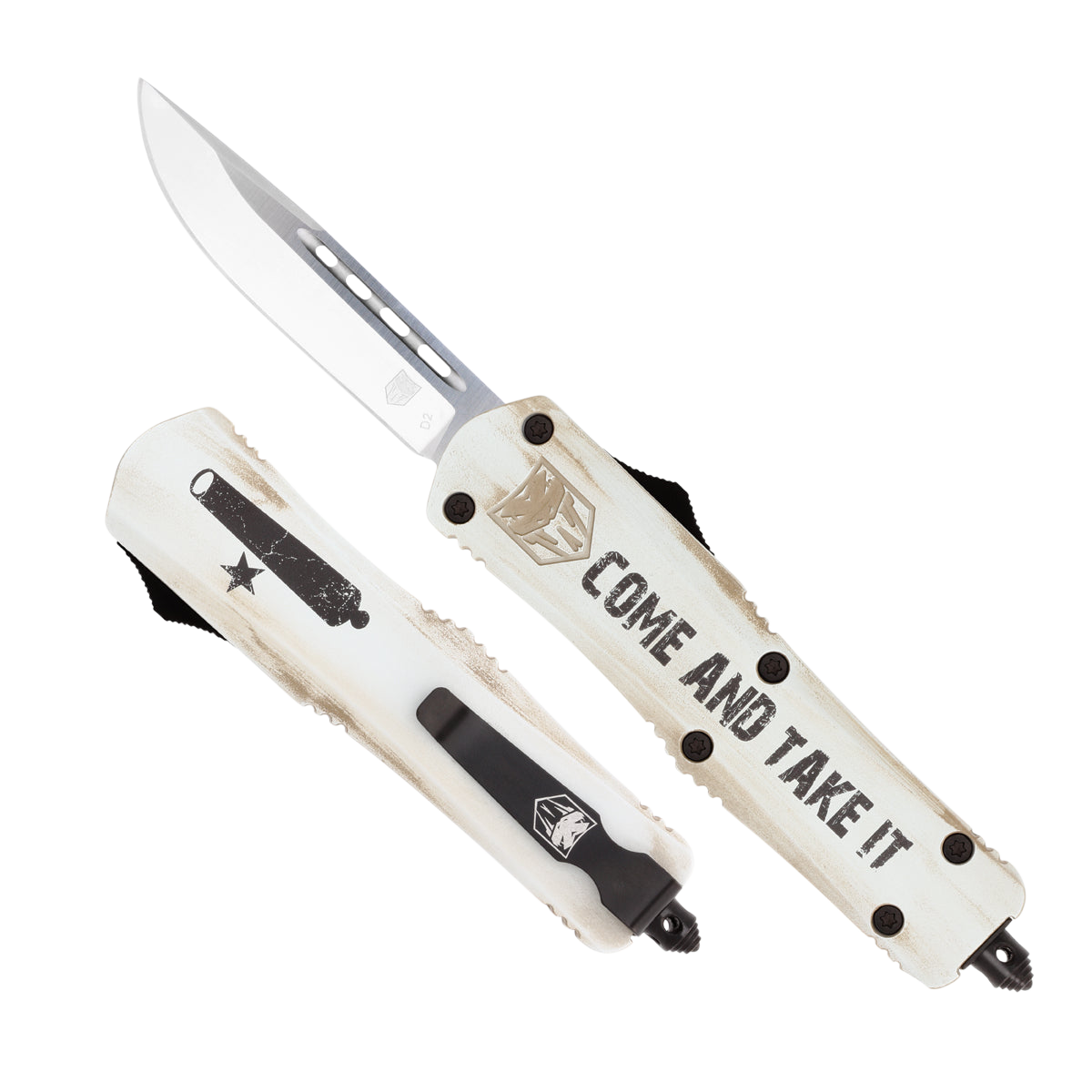 Cobra Tec Knives Llc Come And Take It, Cobra Mcatifs-3dns   Med Fs-3 Drop  Come & Take It