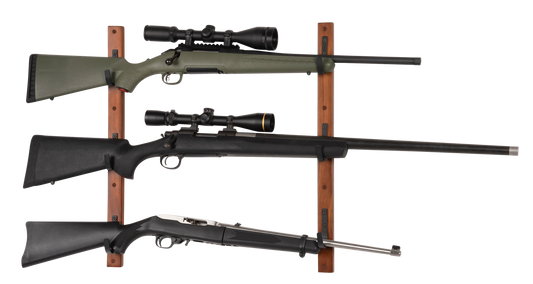Allen Gun Collector, Allen 5656 Gun Collector 3 Place, Wood W/metal