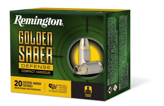 Remington Ammunition Golden Saber, Rem 27618 Gsc40swbn  40sw   180 Bjhp         20/25