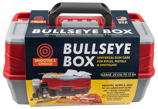 Shooters Choice Bullseye Box, Shf  900-mc     Bullseye Box Multi Caliber Kit