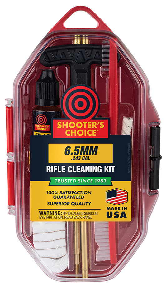 Shooters Choice Cleaning Kit, Shf  Srs-65     6.5 Rifle Gun Cleaning Kit