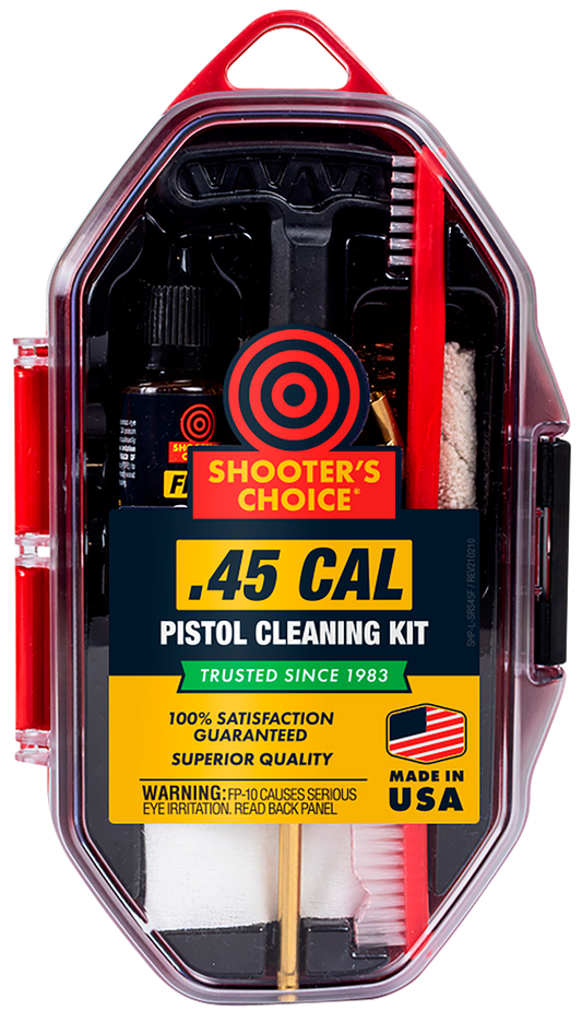 Shooters Choice Cleaning Kit, Shf  Srs-45     45 Pistol Gun Cleaning Kit