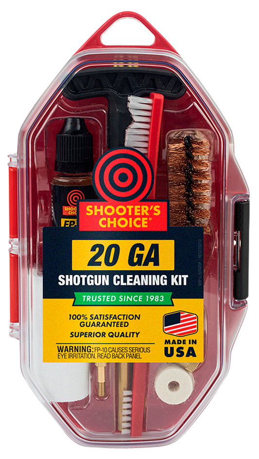 Shooters Choice Cleaning Kit, Shf  Srs-20     20ga Shotgun Cleaning Kit