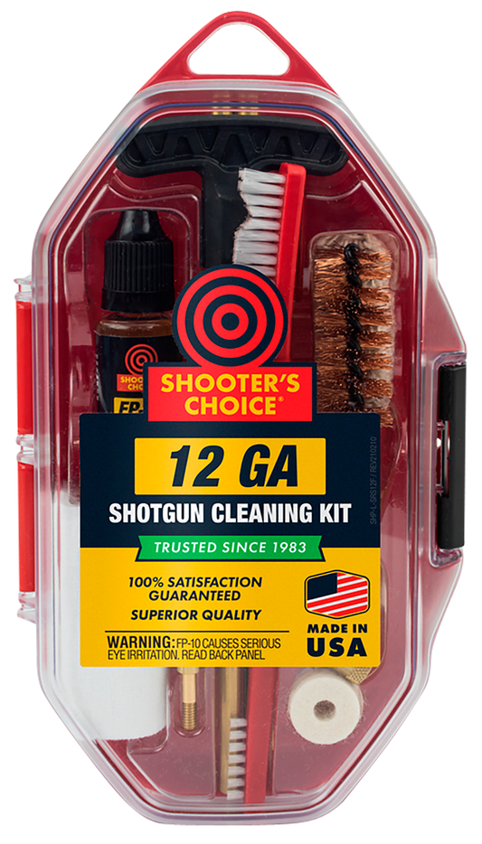 Shooters Choice Cleaning Kit, Shf  Srs-12     12ga Shotgun Cleaning Kit