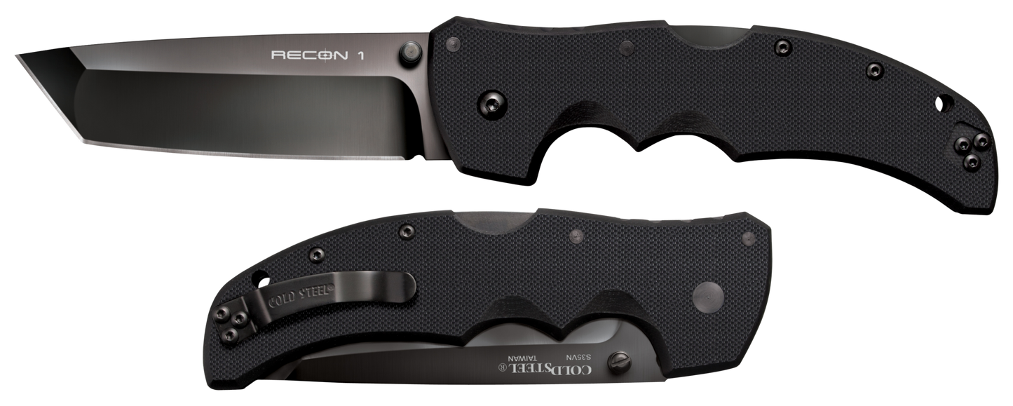 Cold Steel Recon 1, Cold Cs-27bt    Recon 1 Tanto Plain Edge 4"