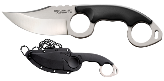 Cold Steel Double Agent, Cold Cs-39fn    Double Agent Ii Plain Edge 3"