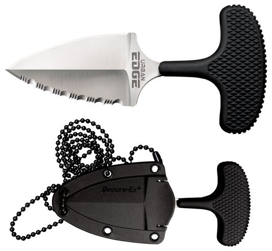 Cold Steel Urban Edge, Cold Cs-43xls  Urban Edge 50-50 Edge 2.5" Fxd