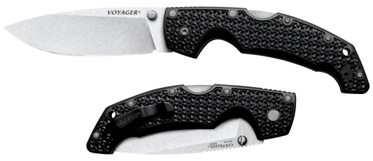 Cold Steel Voyager, Cold Cs-29ab   Large Drop Point Voyager 4"