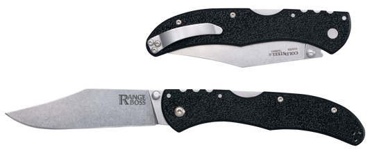 Cold Steel Range Boss, Cold Cs-20kr5    Range Boss Black 4" Folding