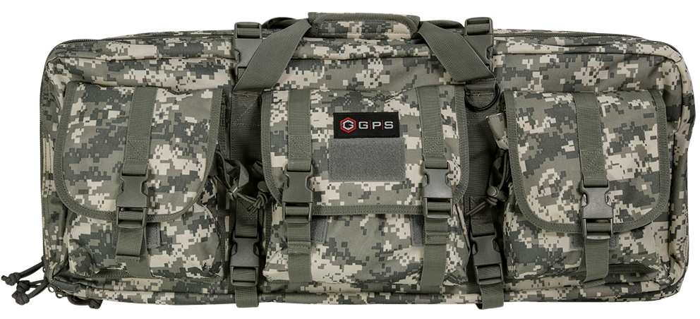 G*outdoors Double Rifle Case, Gps Gps-drc28-acu 28" Double Rifle Case - Acu Camo