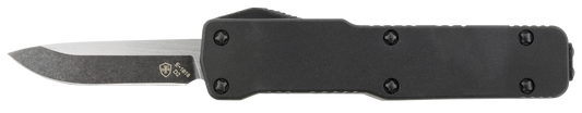 Templar Knife Premium, Temp Cabr321  Cali Black Rubber Drop Black D2