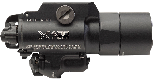 Surefire X400t, Sf X400t-a-rd  Turbo Univer/pic 635 Nm Red Lsr