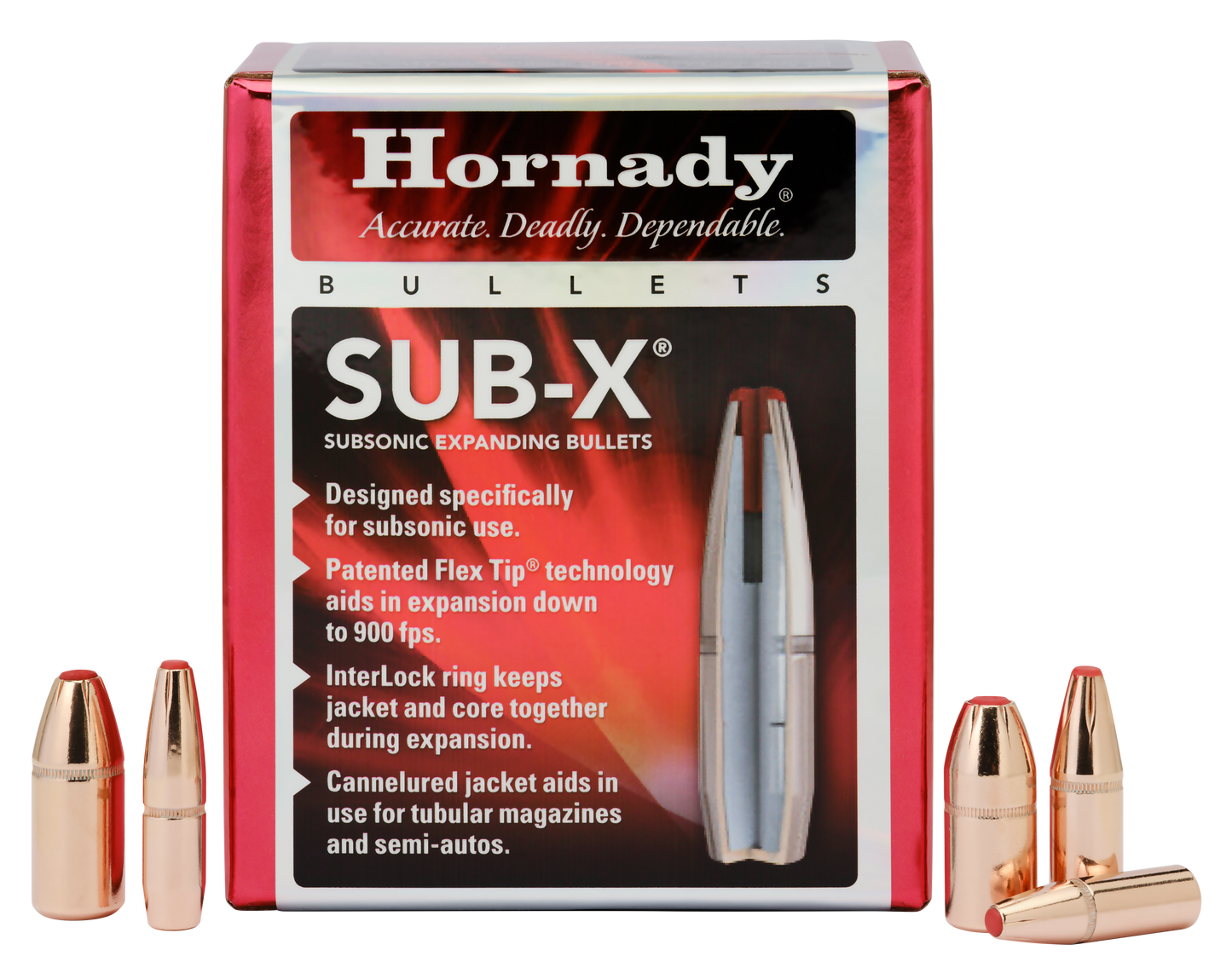 Hornady Sub-x, Horn 45052  Bull .458 410 Sub-x              50-15
