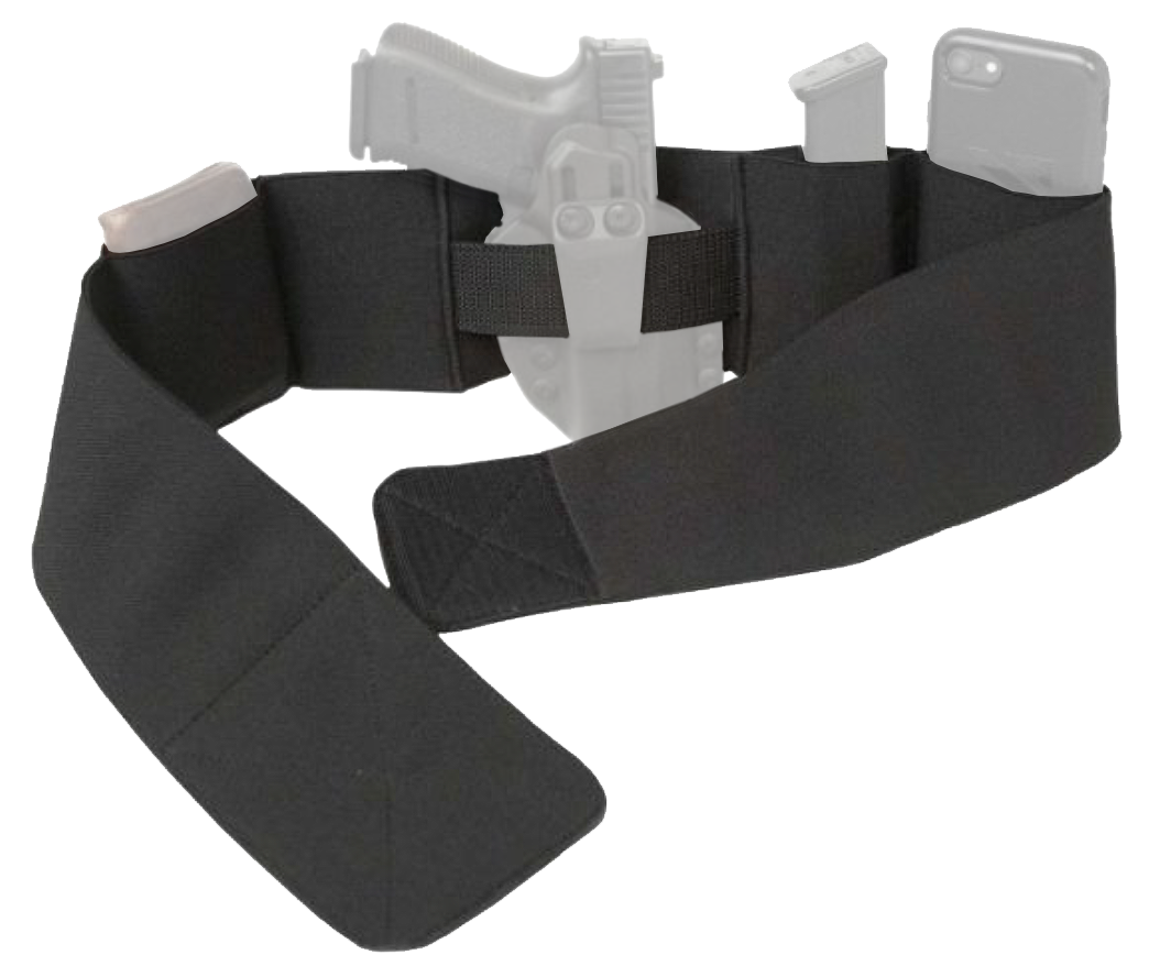 Blackhawk Stache N.a.c.h.o., Bhwk 60sb01bk Stache N.a.c.h.o. Belly Band   Lg