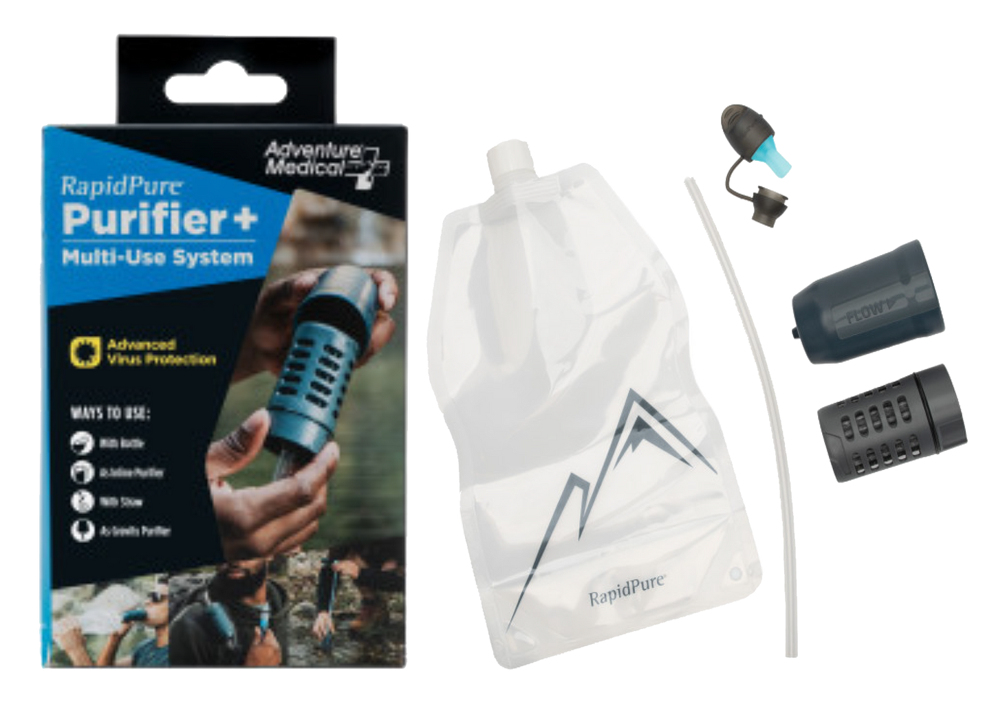 Adventure Medical Kits Rapidpure, Amk 01600111 Rapidpure Purifier+multi-use System