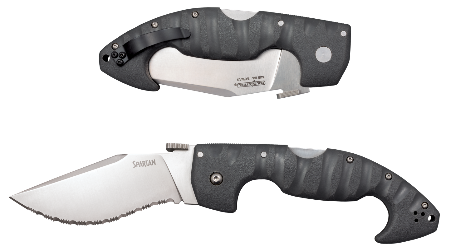 Cold Steel Spartan, Cold Cs-21ss            Serratd Sprtn Drop Grivx