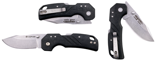 Cold Steel Engage, Cold Cs-fl-25dplc     Engage 2.5"gfn Hndl Atls Lck