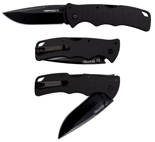 Cold Steel Verdict, Cold Cs-fl-c3sp10a    Verdict Spear 3" G10     Blk