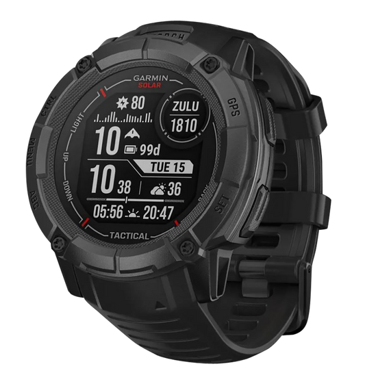 Garmin Instinct 2x Solar, Gar 010-02805-13    Instinct2x Solar Tact Blk
