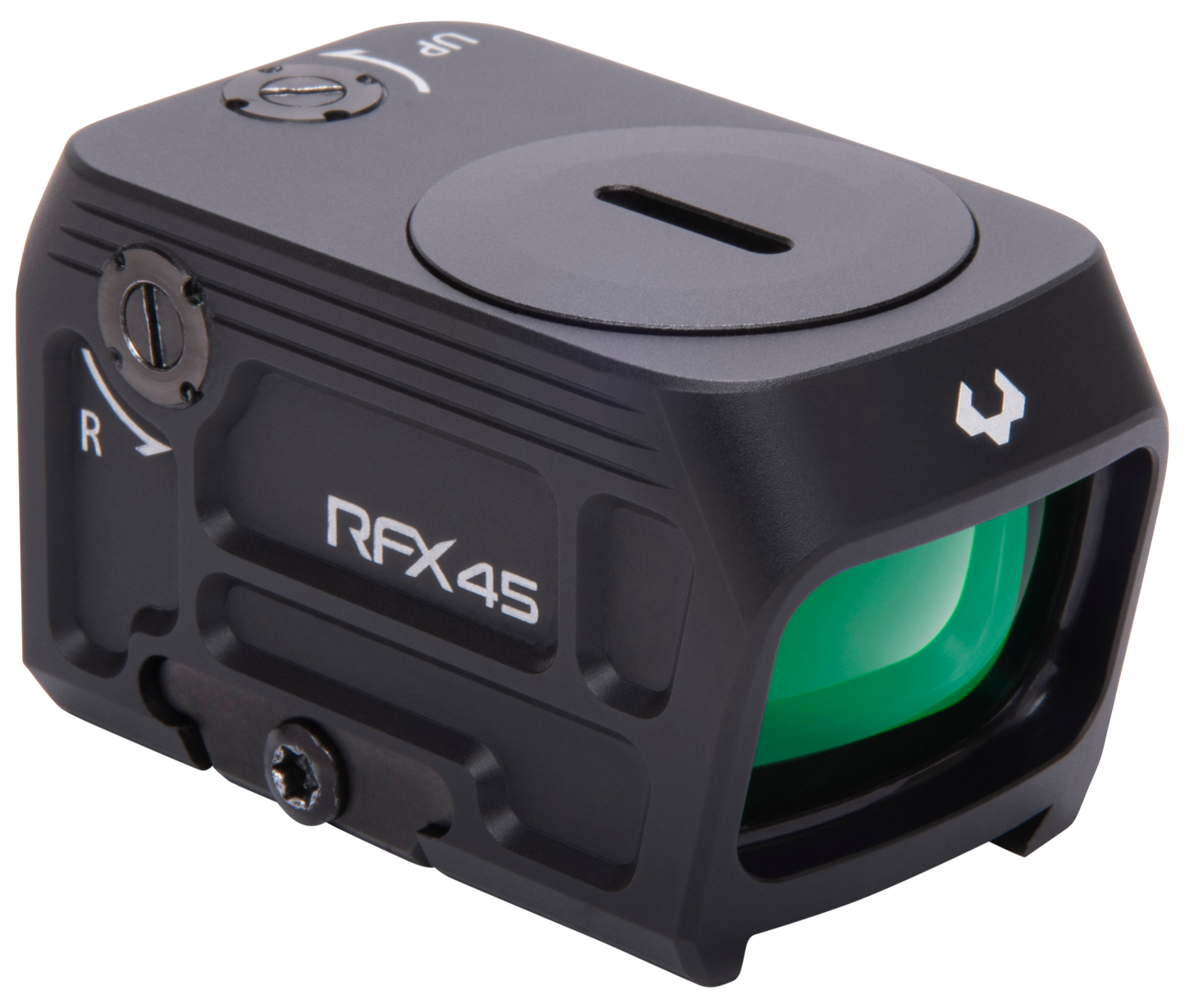 Viridian Rfx45 Closed Emitter Green Dot Sight, Vir 981-0058  Rfx45 Closed Em Grn Dot Acro Doc Adp