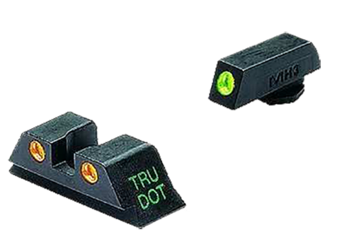 Mepro Usa Llc Mepro Tru-dot Fixed Sights, Mepro 102223301  Trudot Glk 10/45         Grn/org