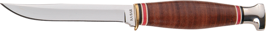 Ka-bar Little Finn, Kabar 1226    Little Finn 7in Lthr Hnd