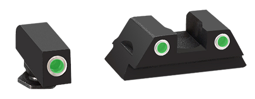 Ameriglo Classic 3-dot, Amer Gl430   Night Sts 42/43/43x/48 3d Grn/grn