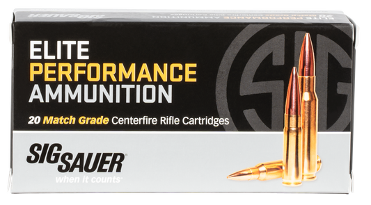 Sig Sauer Elite Match Grade, Sig E308m2-20    308      175 Otm Mtch       20/10