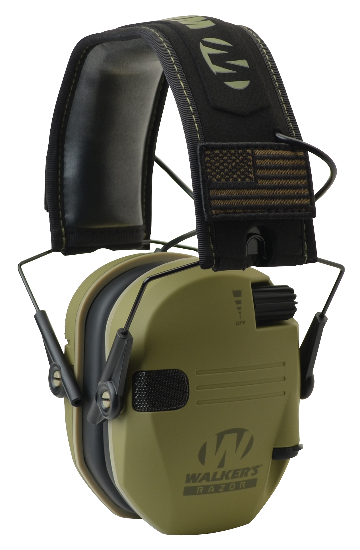 Walkers Game Ear Razor, Wlkr Gwp-rsempat     Razr Patriot Muff Odg