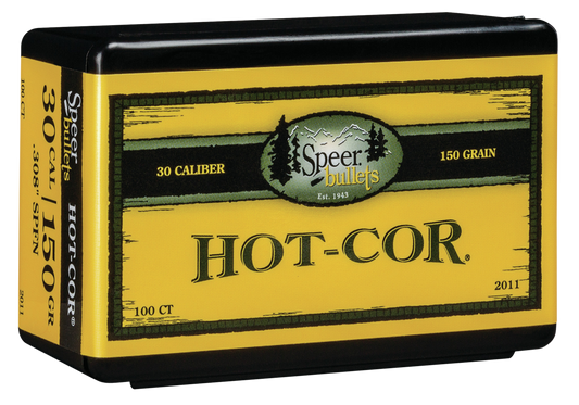 Speer Ammo Hot-cor, Speer 2011      Bull .308 150 Spfn             100